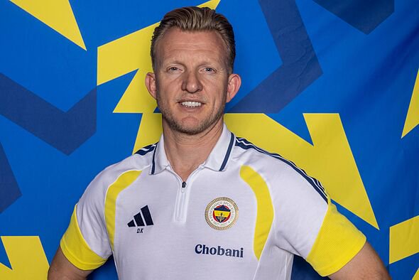 ISTANBUL, TURKEY - SEPTEMBER 06: Dirk Kuyt, Coach of Fenerbahce SK., poses during the official UEFA Champions League 2026/27 por