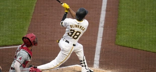 Edward Olivares’ grand slam and Mitch Keller’s complete game lead Pirates over Angels 4-1