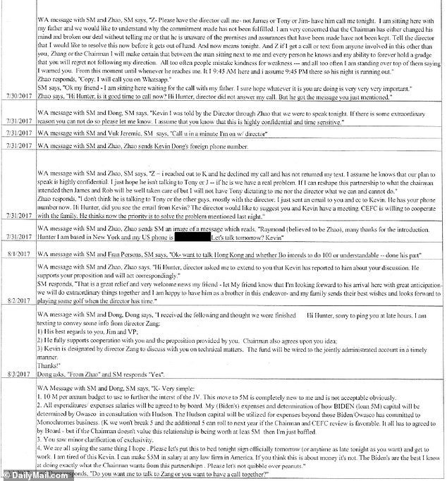 The bombshell texts are just one of dozens of revelations two senior IRS staffers made in their sworn Congressional testimony