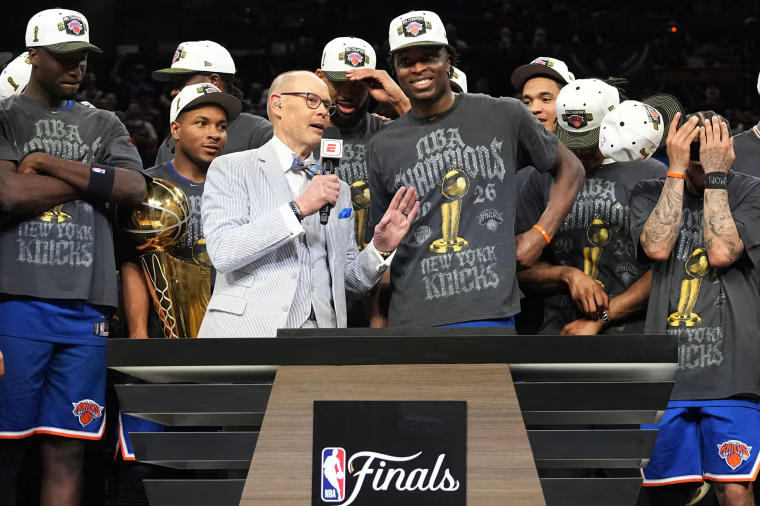 2026 NBA Finals - New York Knicks v San Antonio Spurs