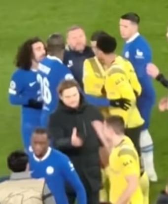 Borussia Dortmund superstar Jude Bellingham was furious at full-time