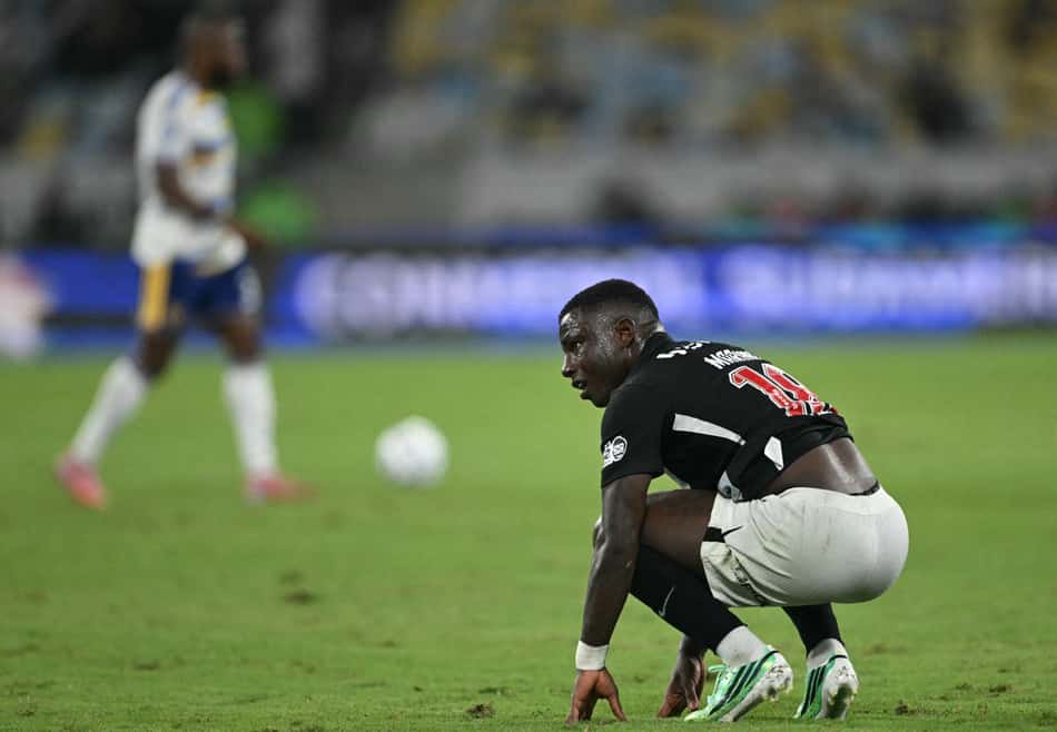 Marino entrou no intervalo da partida entre Vasco x Boca Juniors