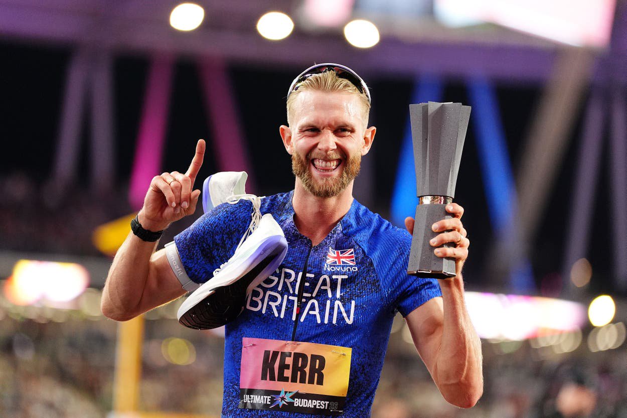 Josh Kerr is delighted to have SPOTY competion from within his own sport (Martin Rickett/PA)