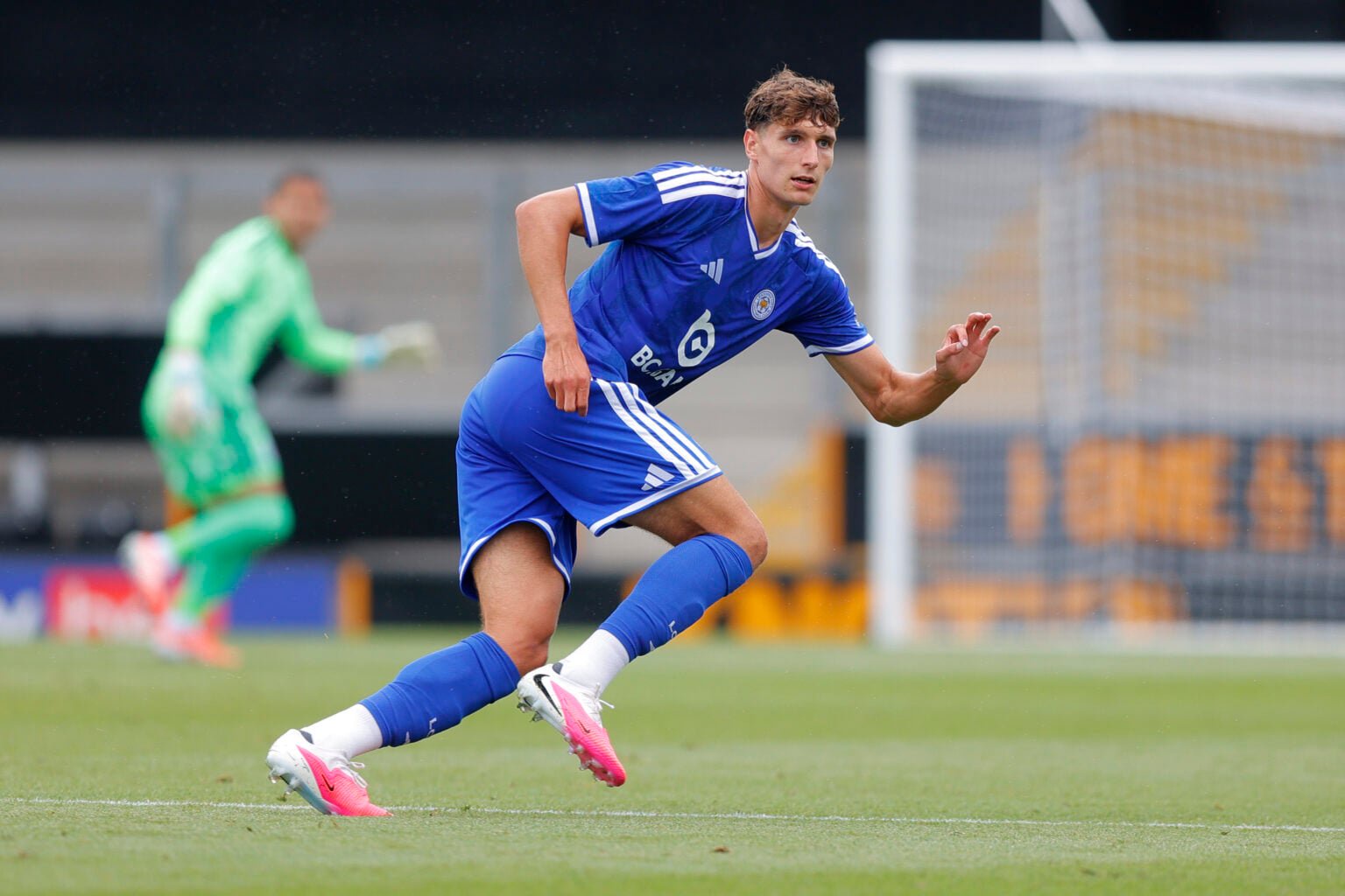 Ben Nelson of Leicester City looks on during the pre-season friendly match between Burton Albion and Leicester City