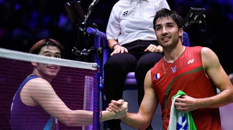 French Badminton Star Toma Junior Popov Stuns World No. 1 Kunlavut Vitidsarn at French Open