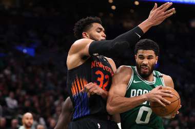 New York Knicks v Boston Celtics
