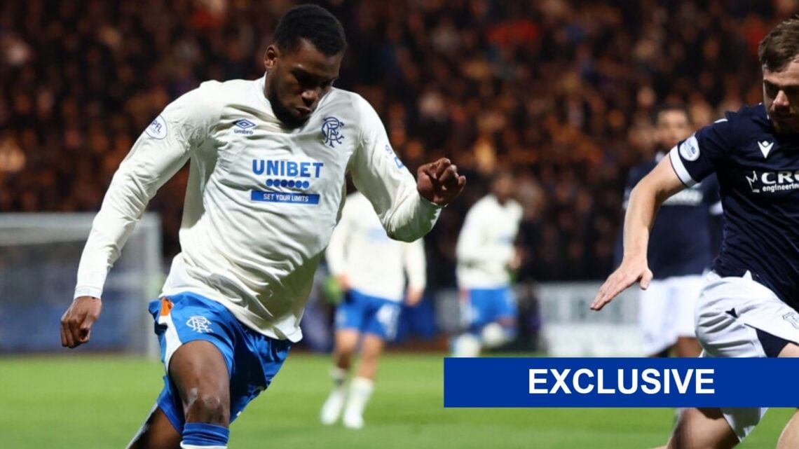 Dujon Sterling running down the wing.