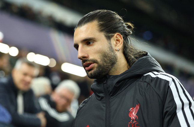 Mandatory Credit: Photo by Michael Zemanek/Shutterstock (17215434bf) Dominik Szoboszlai of Liverpool LASK v Liverpool, UEFA Champions League, Football, Raiffeisen Arena, Linz, Austria - 14 Oct 2026