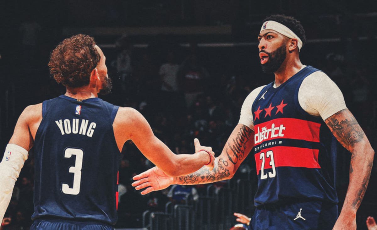Trae Young, Anthony Davis © X/ @WashWizards
