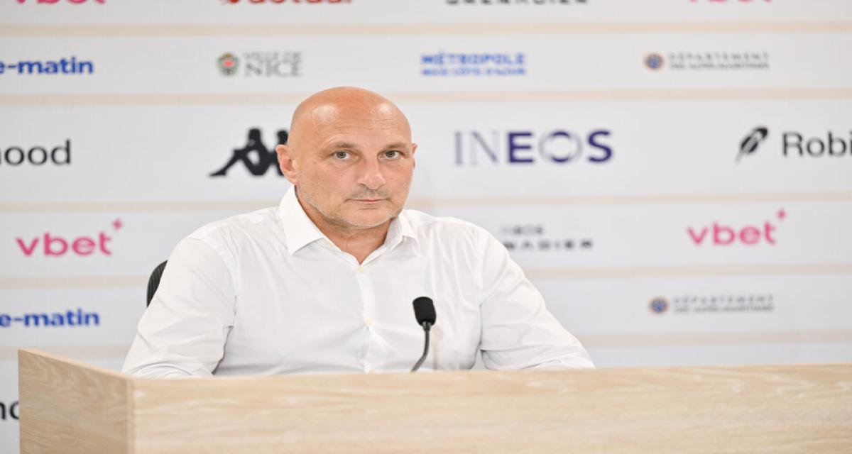 Olivier Pantaloni, l'entraîneur de Nice