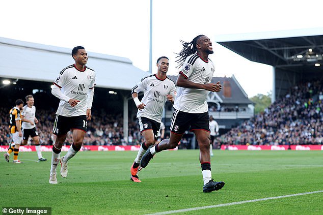Alex Iwobi scored a scruffy goal in the 33rd minute to alleviate the pressure on Alvaro Arbeloa
