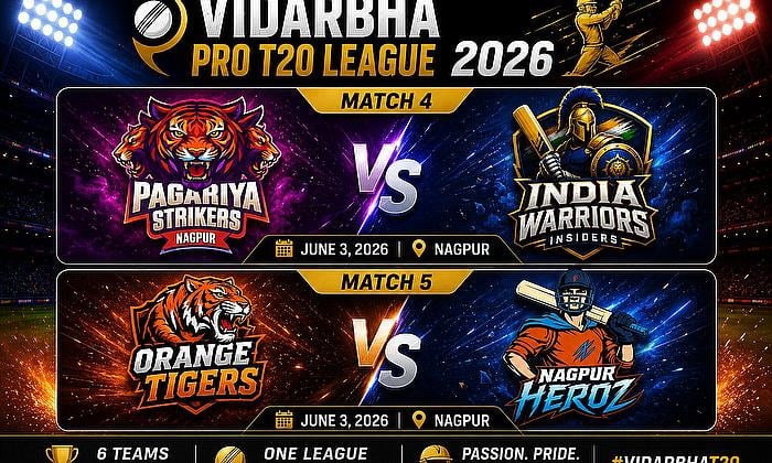 Vidarbha Pro T20 League 2026 Match 7