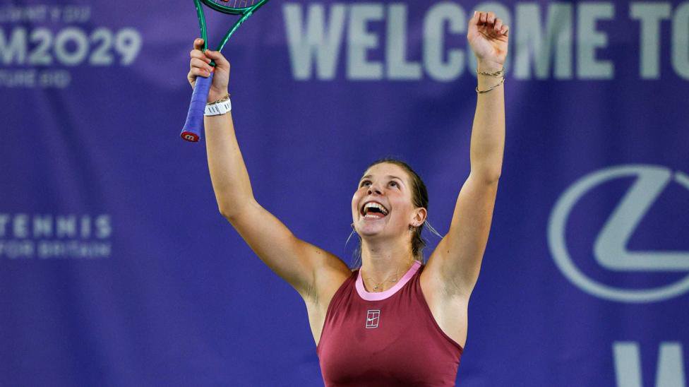 Hannah Klugman celebrates