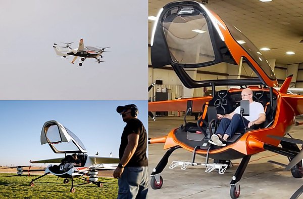 Israeli Startup, AIR, Tests $150,000 Electric Flying Car That Takes Two People Above Heavy Traffic - autojosh