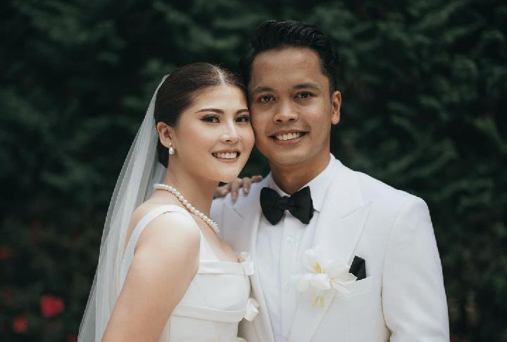 Anthony Sinisuka Ginting dan Mitzi Abigail Purnama. (instagram/sinisukanthony)