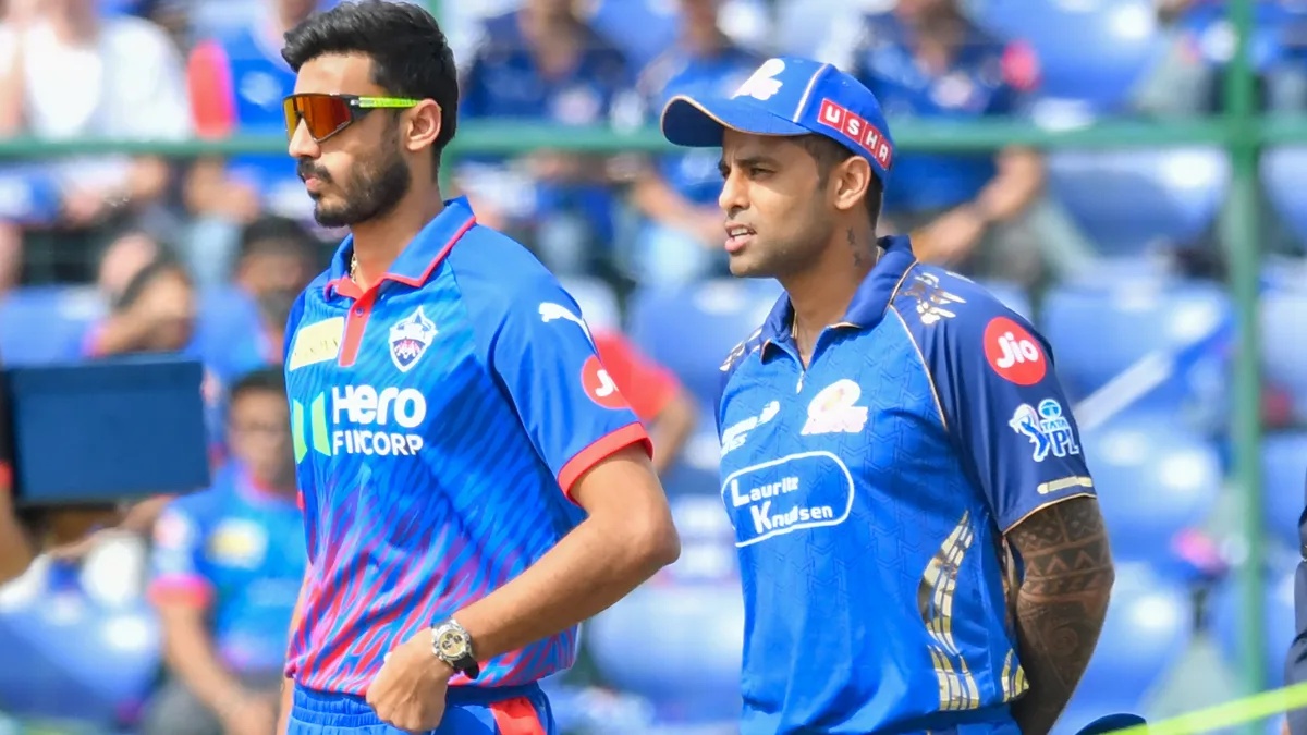 DC vs MI IPL 2026: MI miss Hardik, Suryakumar leads as DC bowl first in Delhi