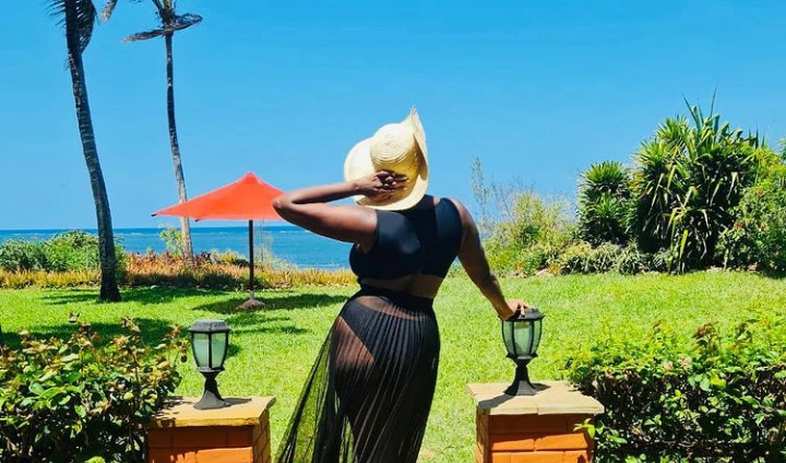 Fans React As 41-year Old Nigerian Singer, Waje Drops Swimsuit Photos On IG  232176a448224bba9b93557e602e0cb8?quality=uhq&format=webp&resize=720