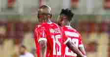 Siphesihle Mkhize in action for Sekhukhune United