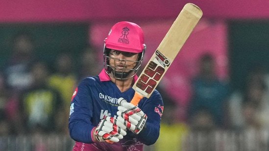 Rajasthan Royals' Vaibhav Sooryavanshi smashed a 15-ball fifty against Chennai Super Kings. (AP)