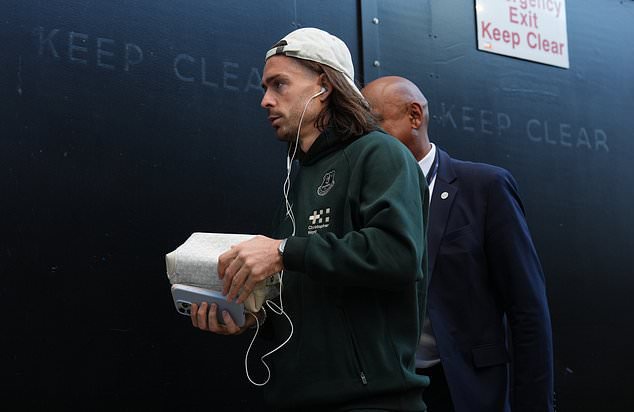 Jack Grealish was left out of the squad to feature against Newcastle because of a breach of club discipline (PA)