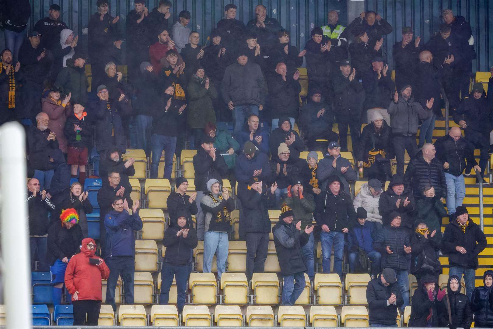 Maidstone were backed by 234 away fans at Torquay. Picture: Helen Cooper