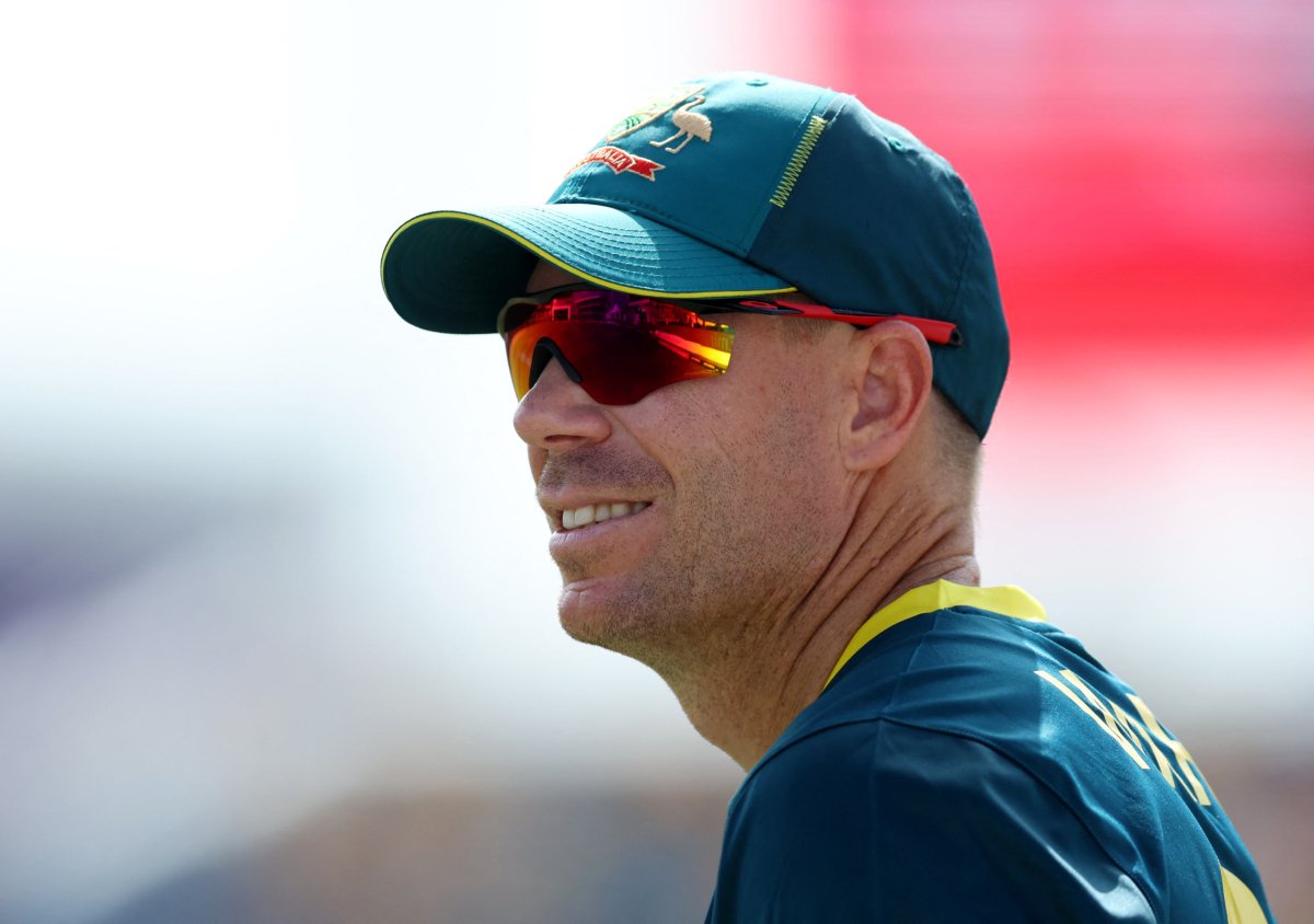 Photo: REUTERS/Ash Allen David Warner