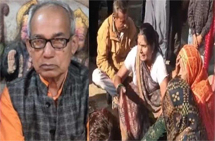 priest brutally murdered in sidhi accused s house and shop sealed