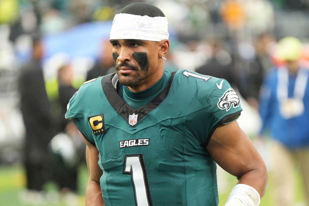Jalen HurtsCredit: Andy Lewis/Icon Sportswire via Getty