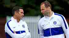 Chelsea legends Frank Lampard and Petr Cech