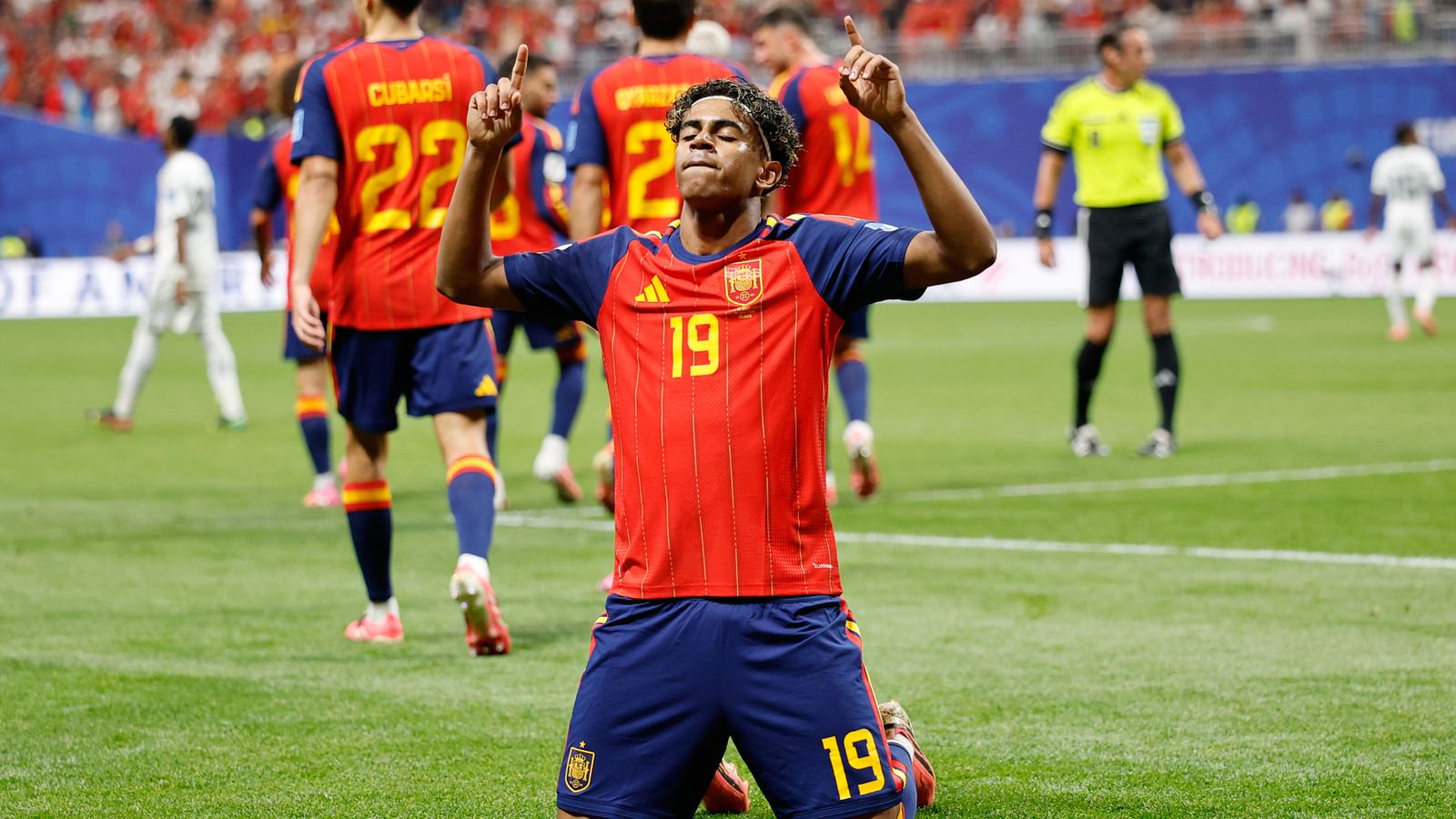 Skysports lamine yamal spain