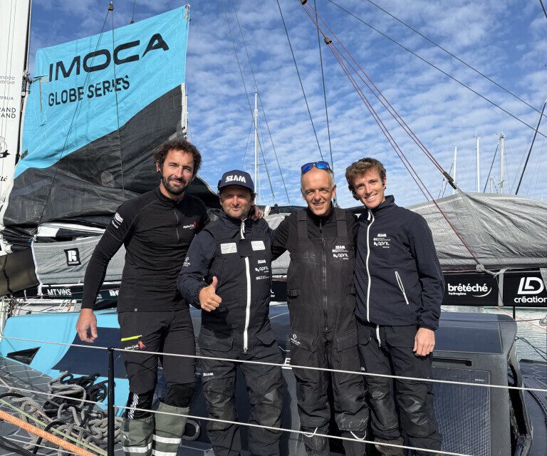 Julien Pulvé, Arnaud Boissières, Patrice Angelloz et Tim Darny.