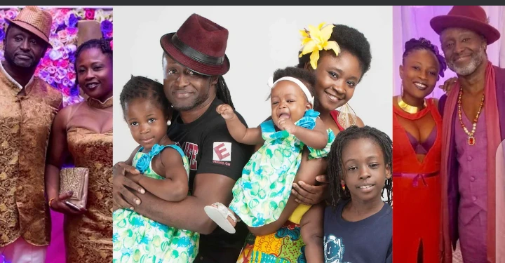 Pictures of Reggie Rockstone's beautiful wife and kids surfaces online 2