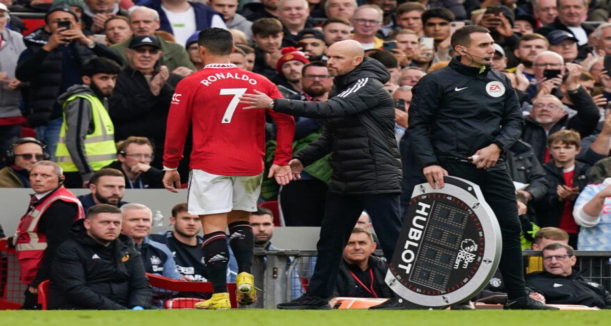 Cristiano Ronaldo et Erik ten Hag