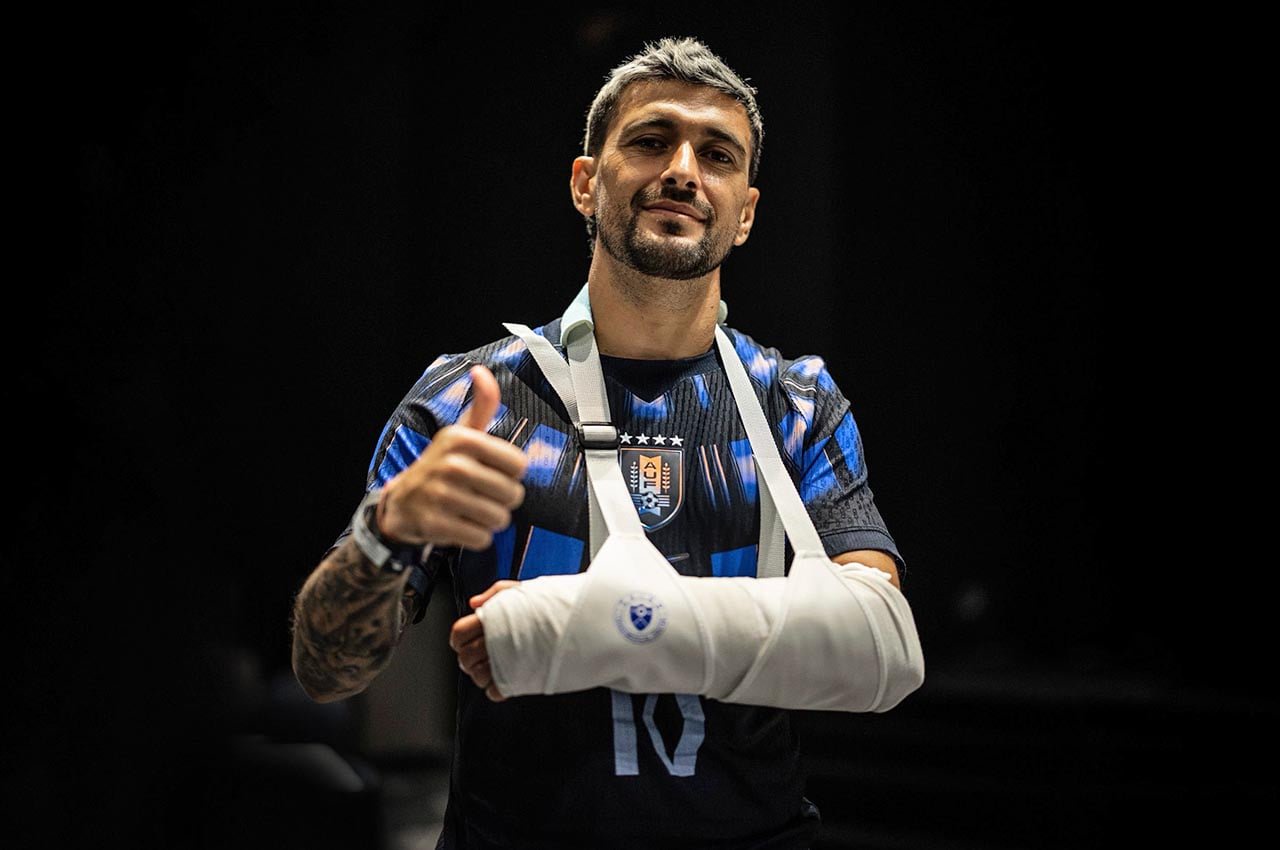 Arrascaeta - Seleção do Uruguai - Divulgação/ Selección Uruguaya
