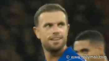 Jordan Henderson smirks as he trolls Anfield boo-boys on return with Chelsea - and argues with ex-Liverpool team-mate Virgil van Dijk