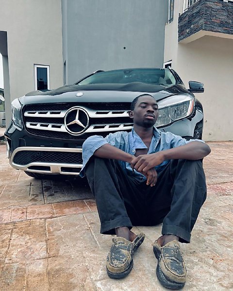 Nigerian Skit Maker, Erekere, Buys His First Car, A Mercedes GLA To Celebrate His Birthday - autojosh 