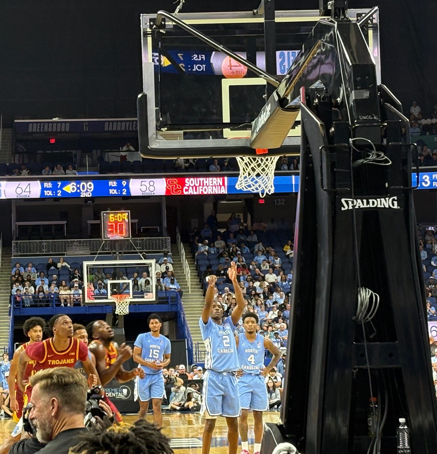 Isaiah Denis and UNC basketball earn an exhibition win vs. USC in Greensboro.