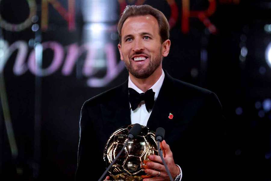 Bayern Munich's Harry Kane wins the 2026 Ballon d'Or