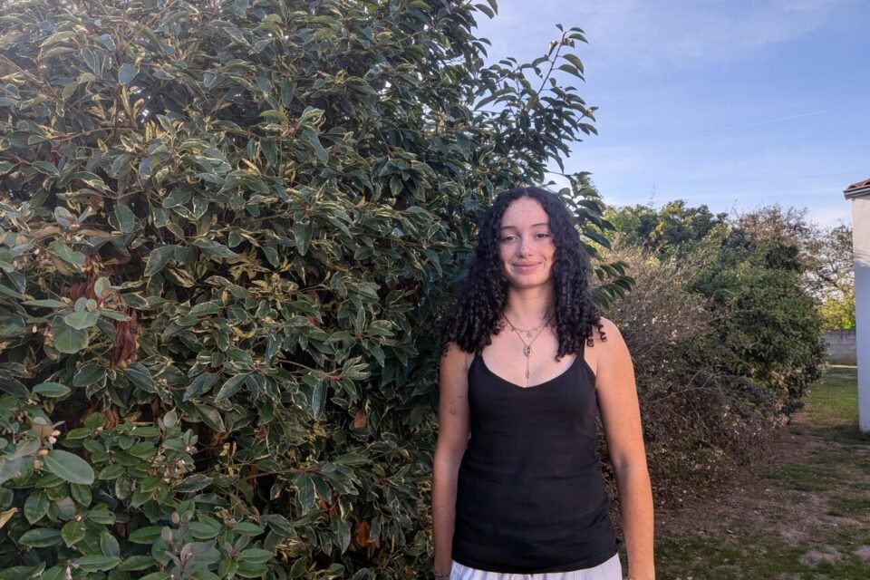Jade Touré est en seconde au lycée Notre-Dame de Challans.