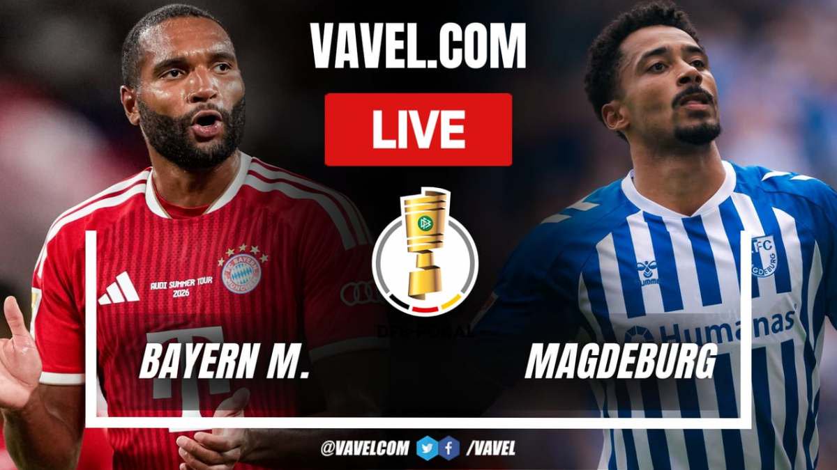 Bayern Munich vs 1. FC Magdeburg LIVE Score Updates in DFB Pokal Match