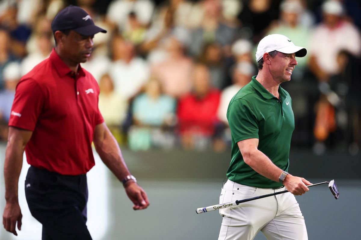 Rory McIlroy and Tiger Woods are set to face a viewership battle on the opening day of TGL