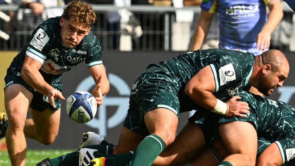 Pau v Leicester match action