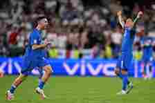 Slovania celebrate draw against England