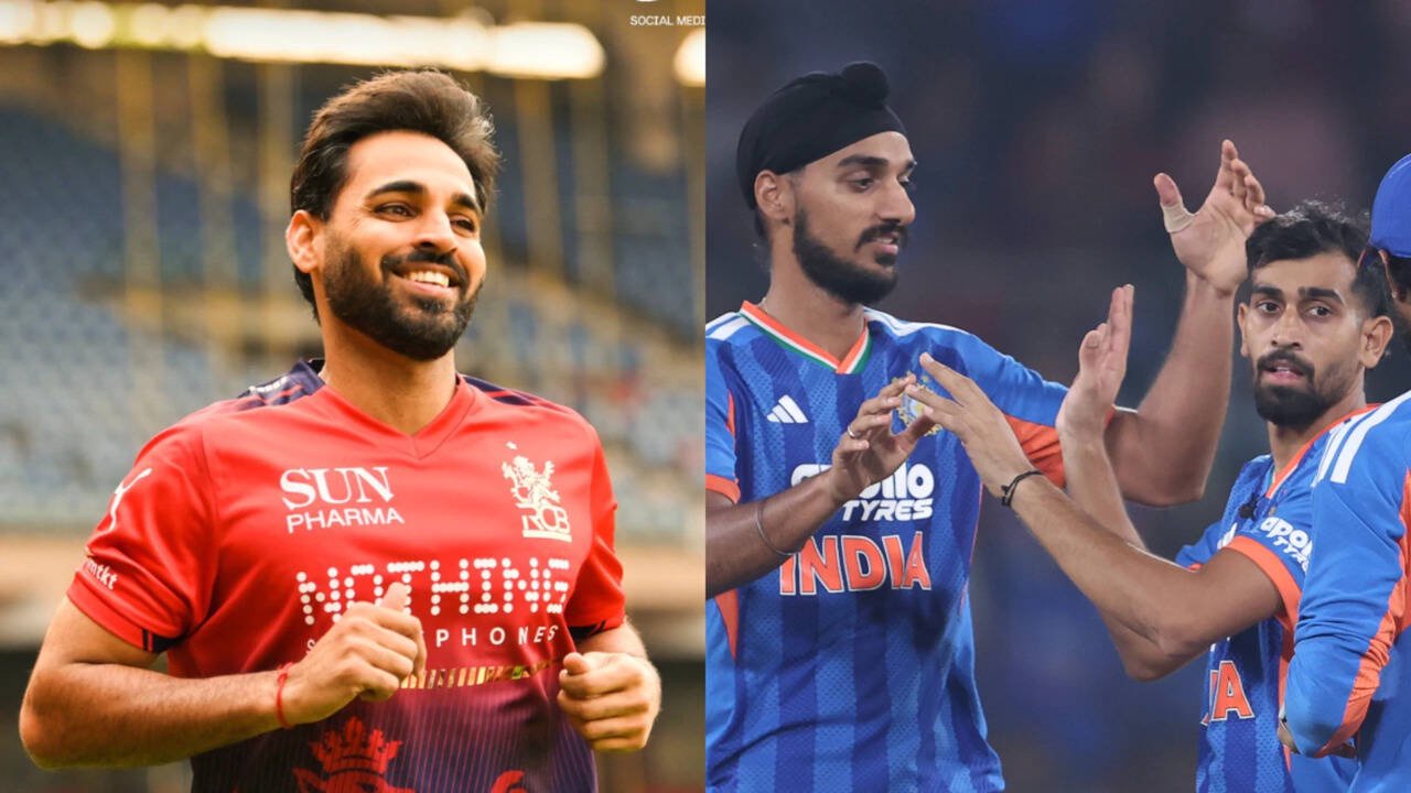 X/@RCBTweets and @BCCI | India's bowlers have struggled to contain West Indies runs.
