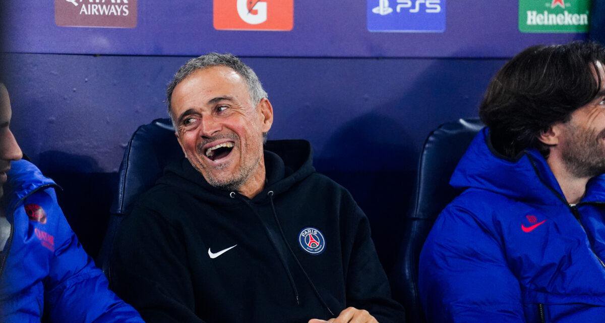 Luis Enrique, l'entraîneur du PSG