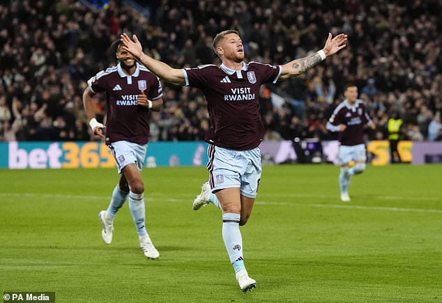 Ross Barkley celebrates the opener (Nick Potts/PA)