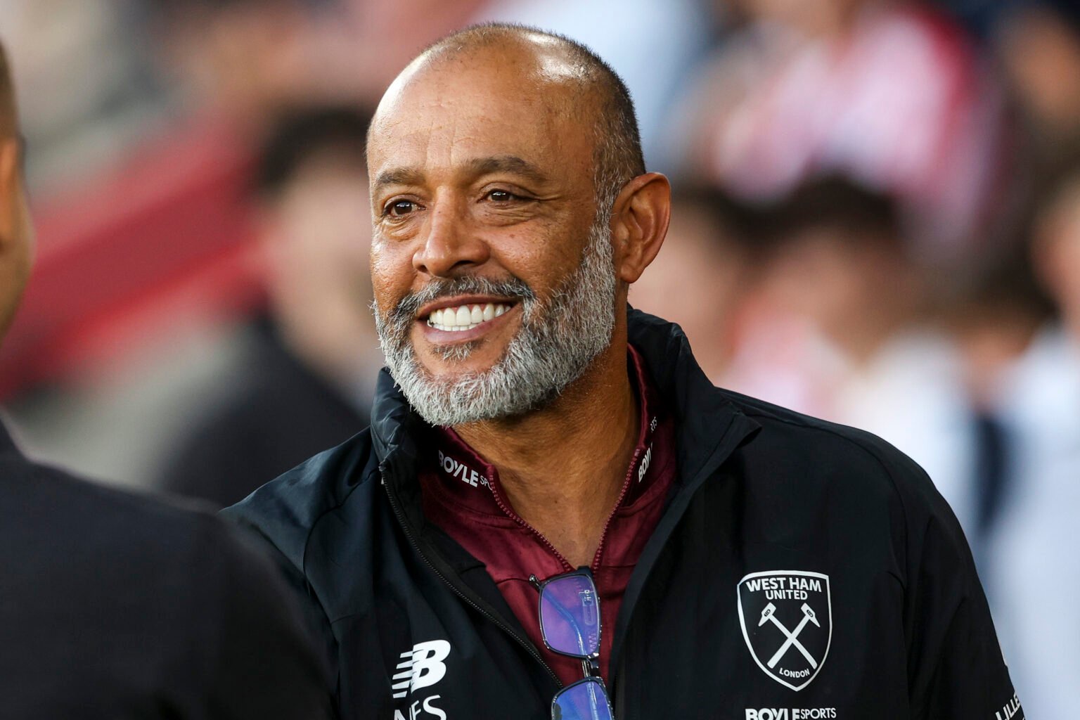 West Ham boss Nuno Espirito Santo is all smiles