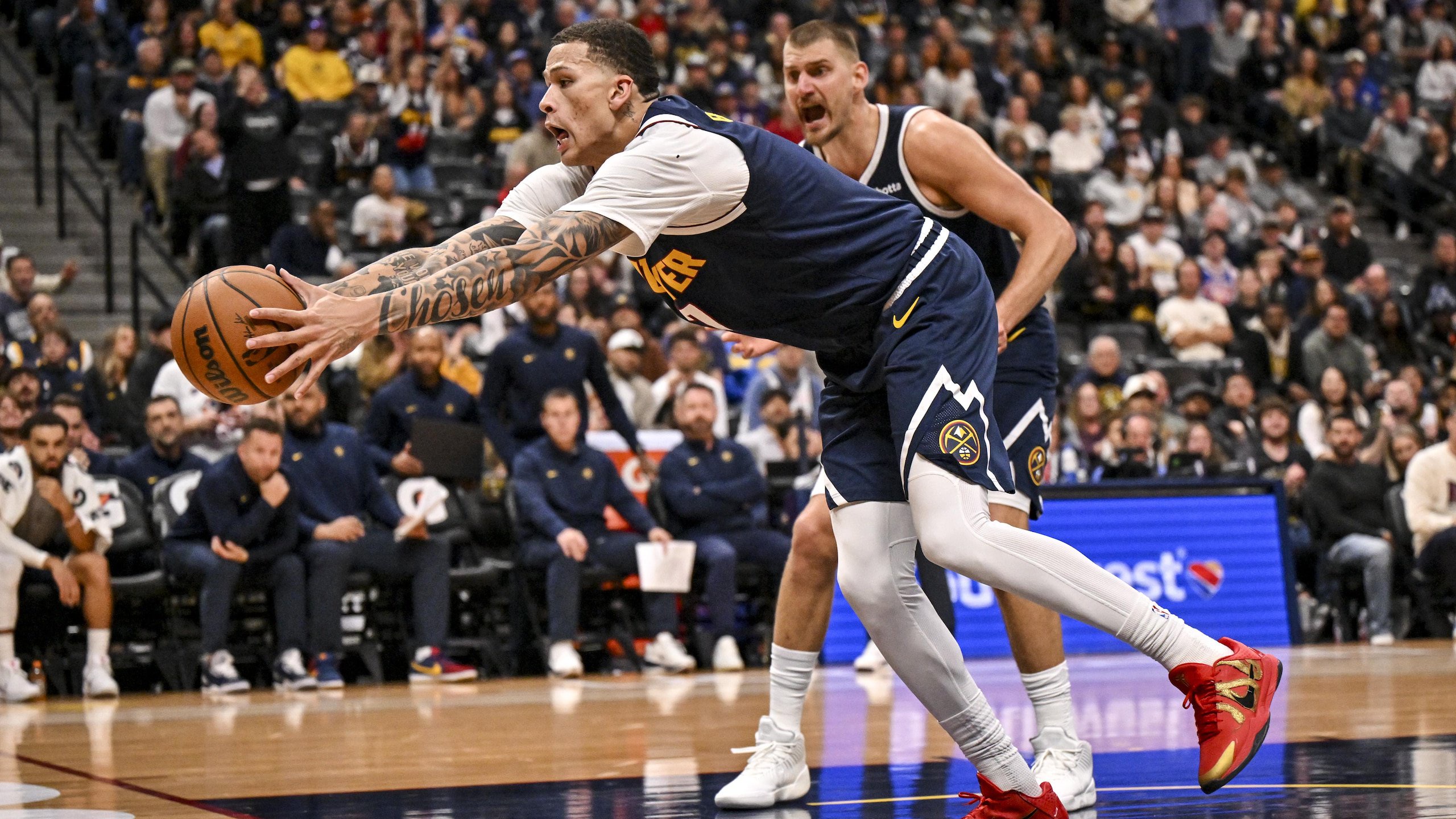 DENVER NUGGETS VS NEW ORLEANS PELICANS, NBA PLAYOFFS