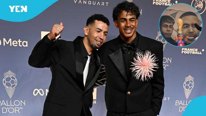 Lamine Yamal’s father, Lamine Yamal, FC Barcelona, Mounir Nasraoui, Lamine Yamal tribute room, Lamine Yamal family home, 2026 Ballon d'Or, Barcelona winger, Lamine Yamal Instagram message.