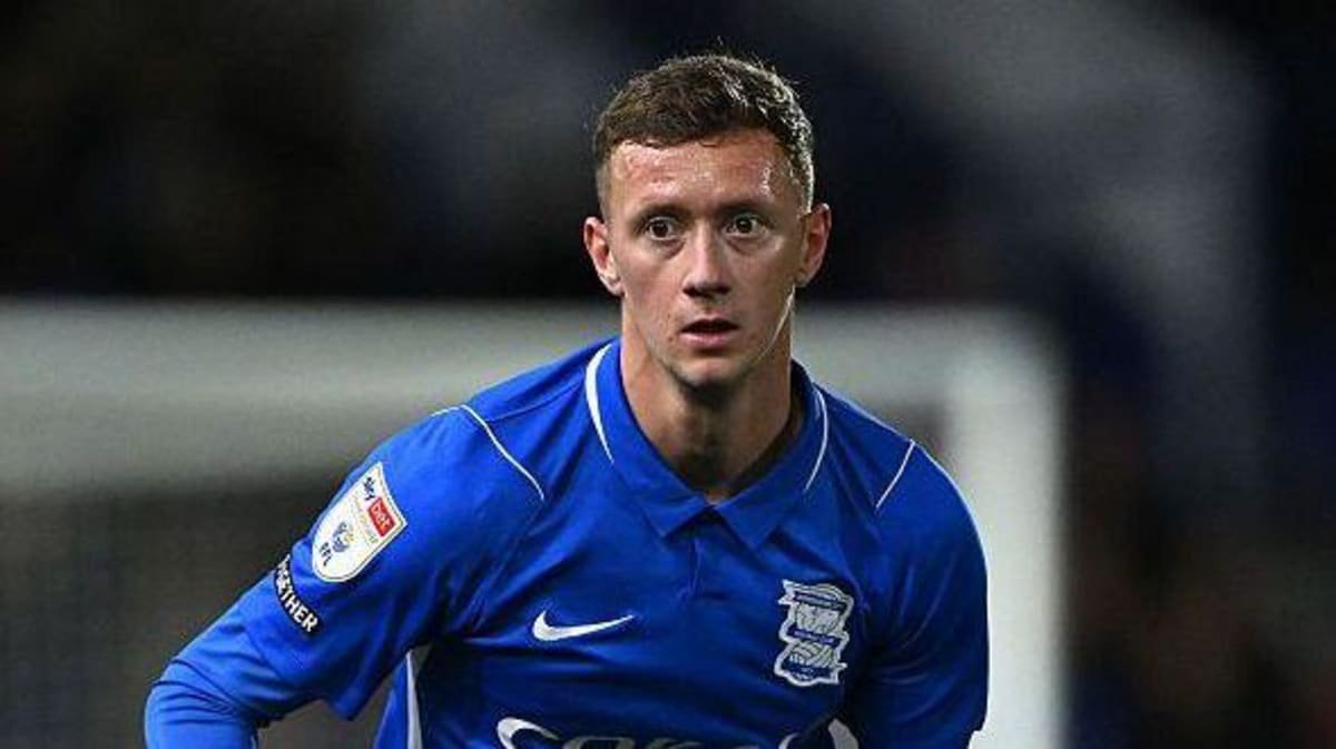 Birmingham's Jay Stansfield in action